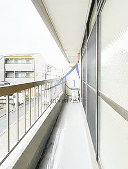 第六竹石マンションのバルコニー|バルコニーです。