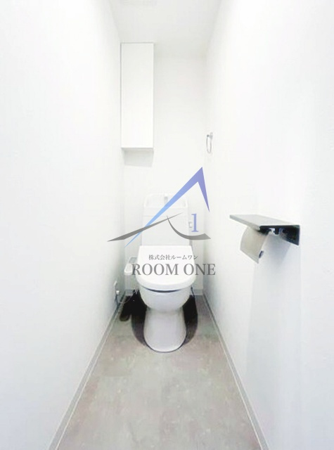 第六竹石マンションのトイレ|トイレです。