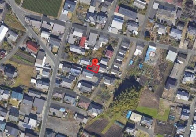 都城市蓑原町の売地の外観