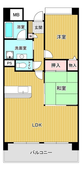 【間取り】 | レジデンス空港北　★プライスホームなら仲介手数料が0円です！★
