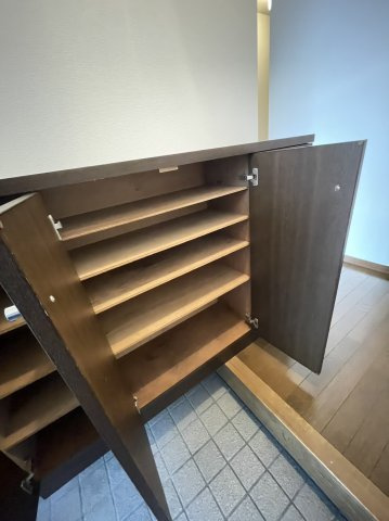 NSハイツの玄関