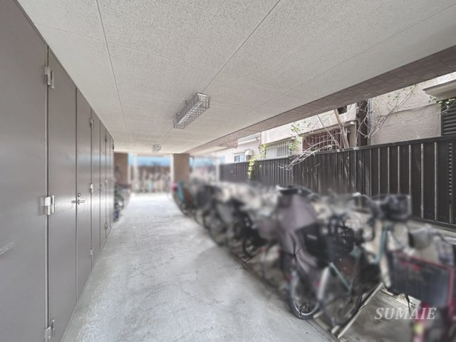 グローリオ十条のその他共用部分|駐輪場です