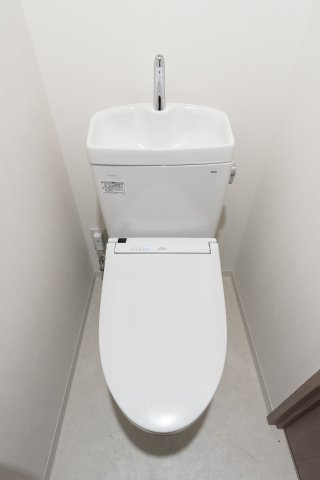 リビオメゾン木場のトイレ|ゆったりとした空間のトイレです