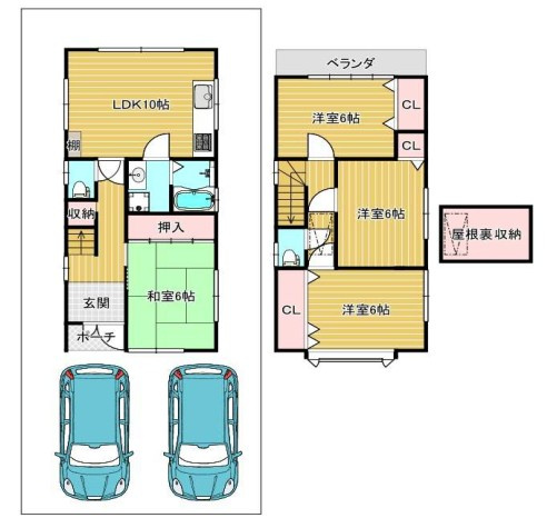 岸部北戸建