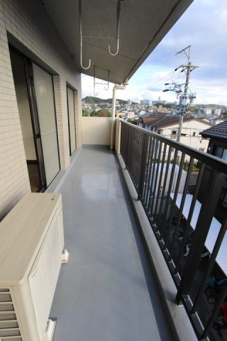 サニーコート白山のバルコニー