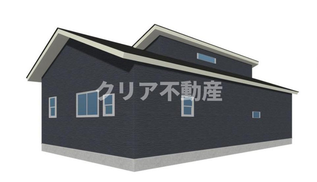 【外観パース】 | 第8渋川市半田　1号棟　平屋