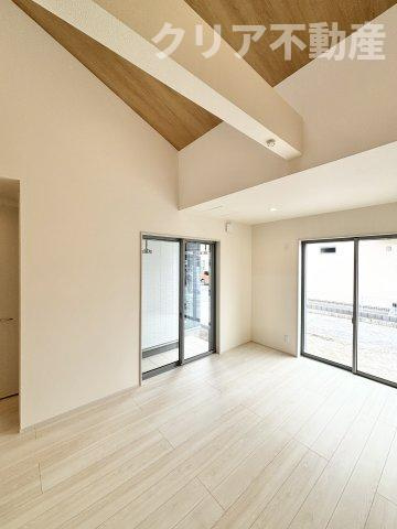 【居間・リビング】 | 第8渋川市半田　1号棟　平屋＋太陽光♪ | 同仕様施工例