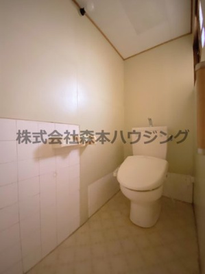 【トイレ】 | 　門真市野里町17テラスハウス | ゆったりとした空間のトイレです
