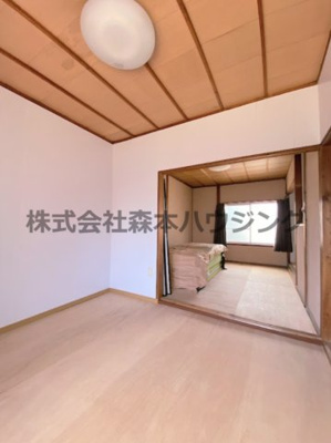 【和室】 | 　門真市野里町17テラスハウス | きれいな和室です
※畳が入ります