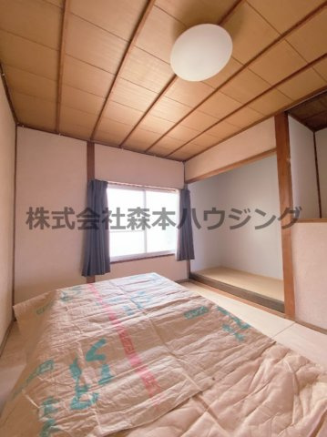 【寝室】 | 　門真市野里町17テラスハウス | 落ち着いて過ごせるお部屋なので、寝室にいかがでしょうか
※畳が入ります