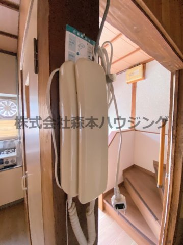 【セキュリティ】 | 　門真市野里町17テラスハウス | インターフォンついてます