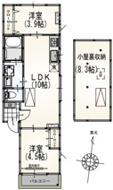 サンライズ成瀬A棟の画像