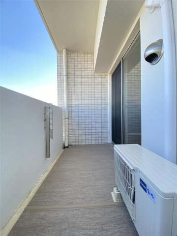 菊池郡菊陽町大字津久礼の賃貸マンションのバルコニー