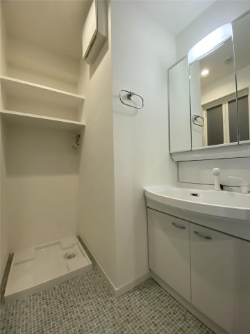 菊池郡菊陽町大字津久礼の賃貸マンションの洗面所