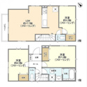 【間取り】 | 3LDKの一戸建て！