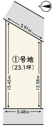 【土地図】 | K12135-1号地紫竹