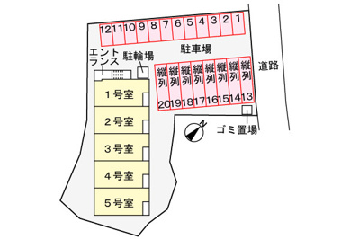 【駐車場】 | グランディオ　ＴＫ