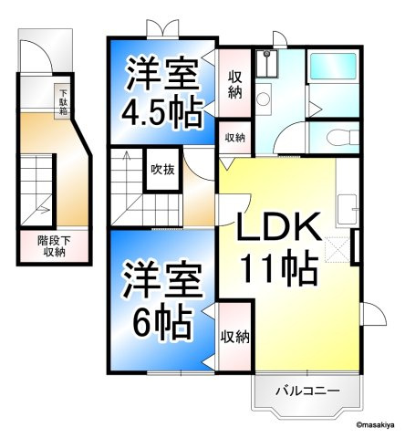 エトワールの間取り