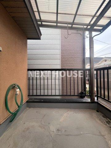 御崎貸家のバルコニー