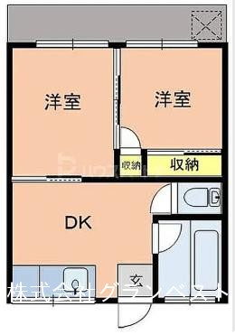 【間取り】 | 中古アパート　常磐緩行線「北柏」駅　徒歩6分　6.95％