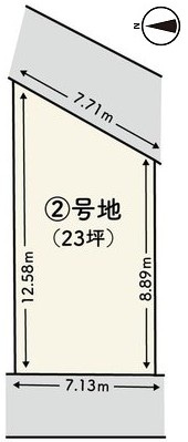 【土地図】 | K12136-2号地紫竹