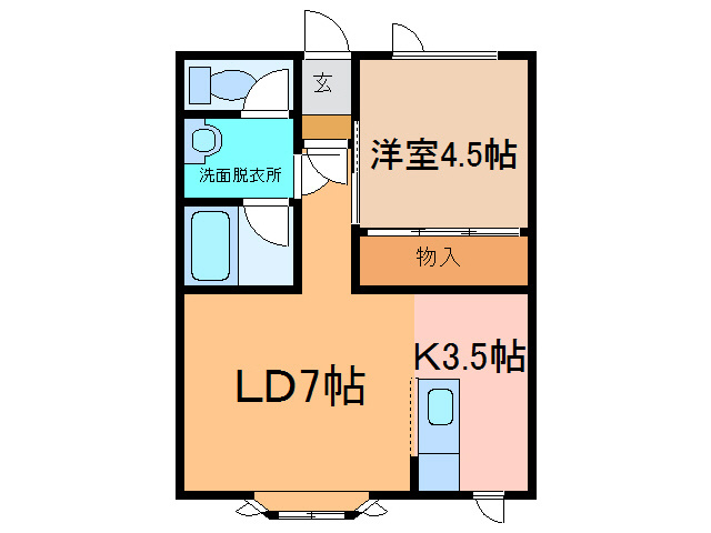 グランド飛鳥の間取り