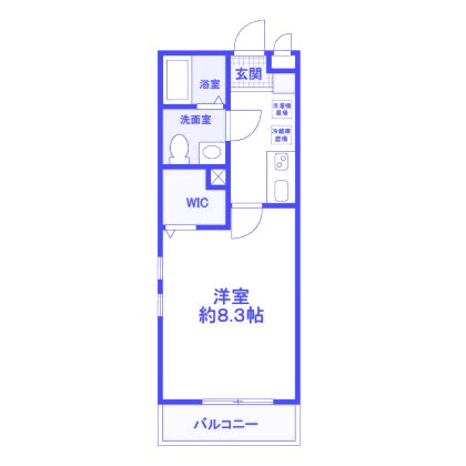 オークス　浦和北の間取り