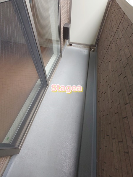 オークス　浦和北のバルコニー