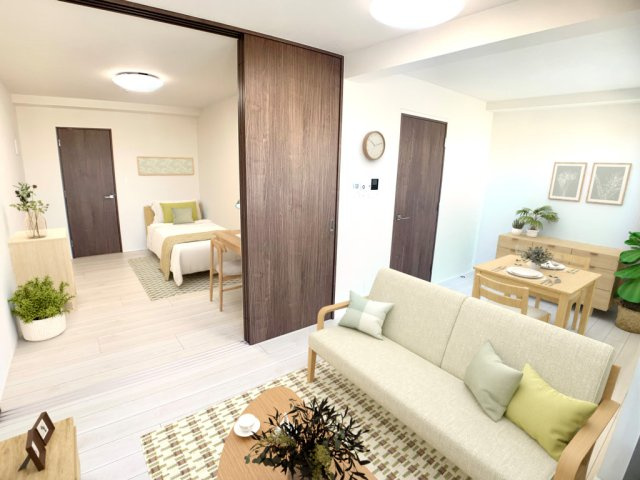 La　Douceur赤塚の居間・リビング