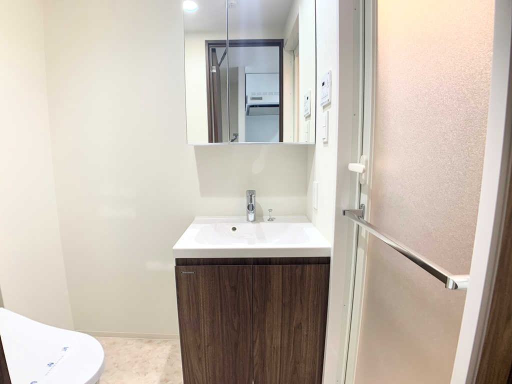 La　Douceur赤塚の洗面所