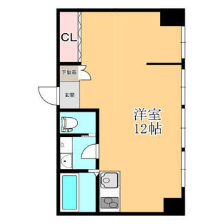 【間取り】 | 瓢六マンション