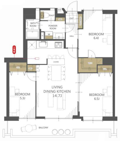 昭島市つつじが丘２丁目の中古マンション