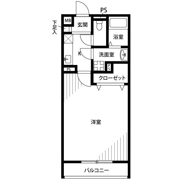 アムール ロワの間取り