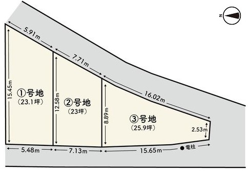 【区画図】 | K12137-3号地紫竹