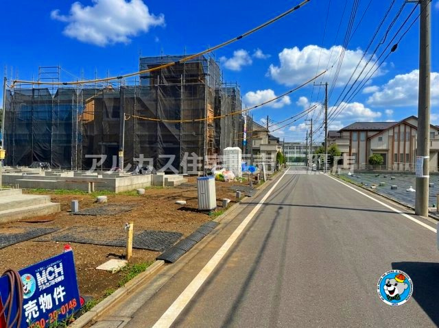 西武新宿線 花小金井駅 15分 新築戸建 小平市鈴木町1丁目の前面道路含む現地写真