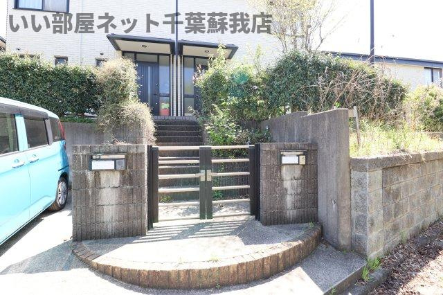 レジデンスヤマダ　テラスハウスのエントランス