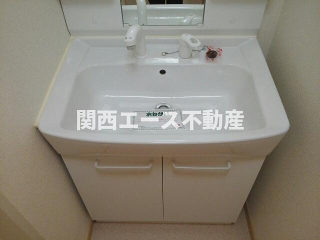 【洗面所】 | メゾンドファミーユ鶴見緑地公園