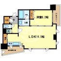 【間取り】 | クロスレジデンス大阪新町　間取り