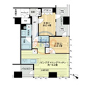 【間取り】 | キングマンション堂島川　間取り