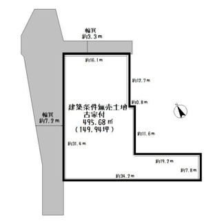 【土地図】 | 野洲市五条　売土地