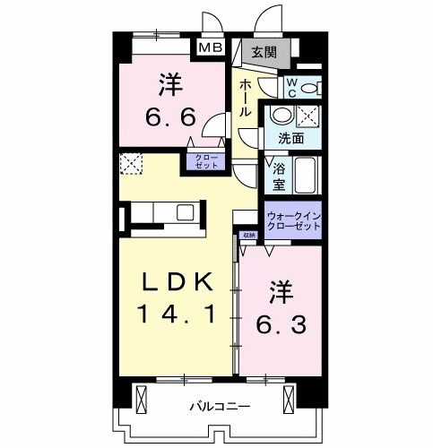 【間取り】 | ウィステリア