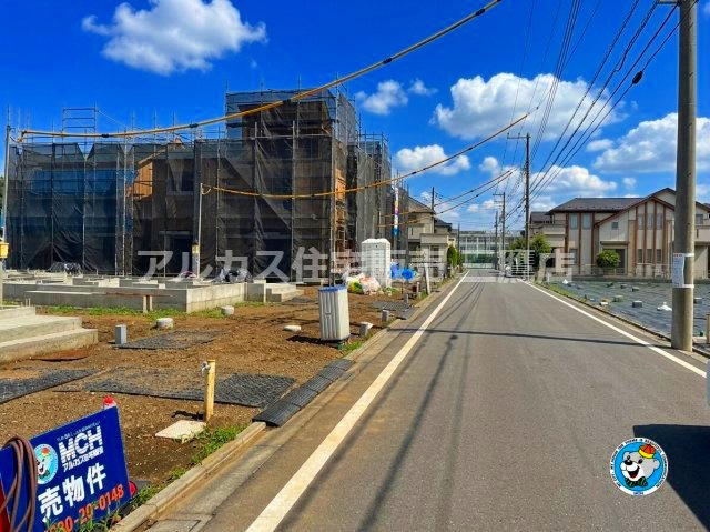 西武新宿線 花小金井駅 15分 新築戸建 小平市鈴木町1丁目の前面道路含む現地写真