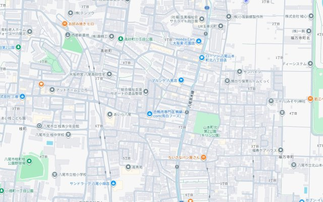 29(土)30(日)現地説明会！◆八尾市山本町北　限定1邸の地図