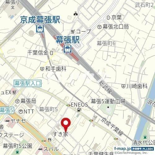 Ｈａｋｕｓｕｉ幕張の地図