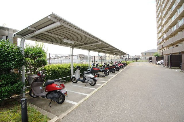 松原天美アーバンコンフォートのその他共用部分|バイク置き場