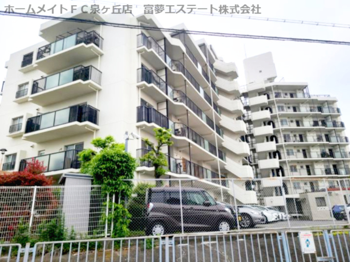 泉北深井グリーンハイツの外観