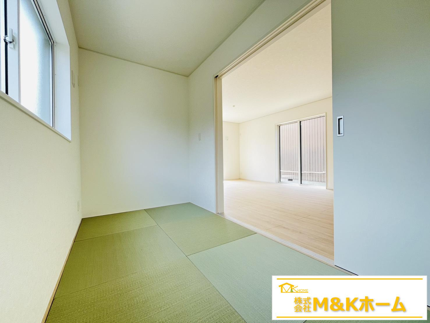 常滑市保示町2丁目　全2棟　1号棟の和室|洋風和室4帖　お子様のお昼寝スペースにおすすめ！