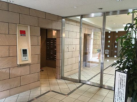 クリオ恵比寿弐番館のエントランス|クリオ恵比寿弐番館：「麻布十番」駅徒歩６分！