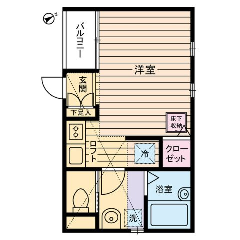 ウィンズ上永谷Ｃ棟の間取り