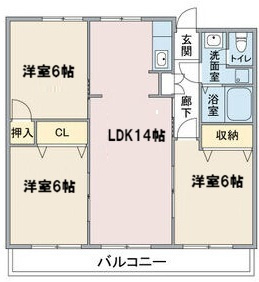 エラン平針の間取り